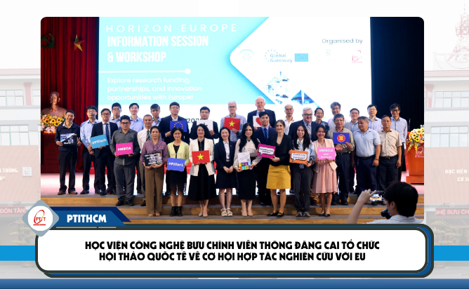 Học viện Công nghệ Bưu chính Viễn thông đăng cai tổ chức Hội thảo quốc tế về cơ hội hợp tác nghiên cứu với EU