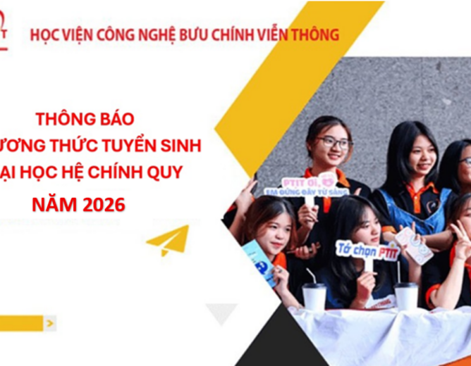 Thông báo Phương thức Tuyển sinh Đại học Chính quy năm 2026