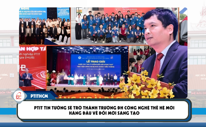 PTIT tin tưởng sẽ trở thành trường ĐH công nghệ thế hệ mới hàng đầu về đổi mới sáng tạo